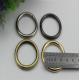 Small light gold bag accessories metal iron o ring buckles 32 mm