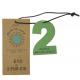 Custom Printed Brown Kraft Paper Swing Hang Tags Paper Price Tags Factory