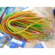 Colorful safety fishing lanyard spring coil cable popular 5m fishing accessory for rod