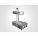 Portable Laser Marking Equipment Air Cooling With Monitor Rotating Head