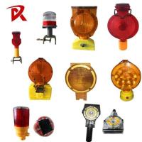 New Solar Road Construction Traffic Blinking Barricade Warning Lights Obstacle Safety Flashing Light