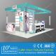 luxury cosmetics kiosk showcase design to display eyeshade