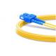 SC -LC Patch Cord , Fiber Patch Cables 2.00mm diameter PVCmaterial  High Concentricity factory