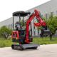 EPA CE Mini Crawler Digger Accept Customized 1.5 T Mini Excavator