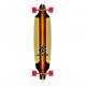 Layback Longboards Finish Line Red Longboard Complete Skateboard - 9.12 x 39