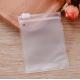 Recyclable Cosmetic Clear Vinyl Zipper Pouch With Printing Eco Friendly
