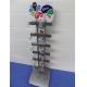 Freestanding Metal Chocolate Sweet Display Stand 12 Hooks For Snacks Store