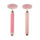 47mm Mini Waterproof Natural Face Jade Rollers Electric Vibration