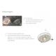 80W Wall Mounted LED Surgical Light Double Dome 5000k For Operation Room