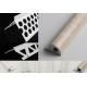 Customized Length Plastic Angle Profile White Plastic Angle Trim With Two Silver