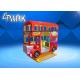 Mini Electric Bus Trackless Train Kiddy Ride Machine For Shopping Mall