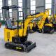 Small Tractor Ramming Mini Backhoe Loader  Hydraulic Compact Excavator