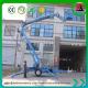 8m - 20m Mini Trailer Mounted Articulating Boom Lift Hydraulic Towable For Farm