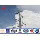 Rural Antenna Telecommunication Application Steel Electrical Utility Poles 9m