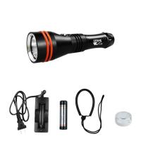 Aluminum Lightweight Escape Rescue Flashlight , 1200 Lumen Search And Rescue Torch