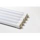 Integrated T6 Led Tube Light Fixture 4ft 5ft 25W Milky Cover Cold White