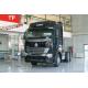 SINOTRUK HOWOA7 Series 6x4 Euro 3 Tractor Truck / prime mover black color