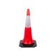 1MTR 5KGS Dubai Standard PVC Road Safety Cone