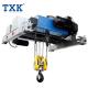 European Design Dual Speed Electric Wire Rope Hoist With Motorized Trolley CE Approved