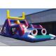 Inflatable Obstacle Slides For Football , Commercial  Adult Inflatable Obstacle Course For Sale