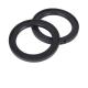 Black 80Mpa POM NBR Ok Compact Piston Seal For Excavator