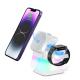 Magnetic Wireless Charger Station USB C Port Foldable Design 4 In 1 Charging Hub