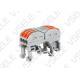 Conductor Din Rail Screw Terminal Block Compact Din Rail Electric Cable Wiring