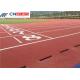 ISO Rubber Running Track Thermal Insulation Anti Spikes