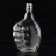 Industrial 700ml Glass Bottle for Beverage Industry in Thumb Shape