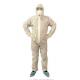 White Disposable Protective Suit Acid Resistant Safety Protective Clothing