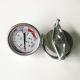Stainless Steel RO System Accessories Glycerin Filled Pressure Gauge 100mm