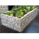 Outdoor Landscape Rectangle Hole Welded Gabion Box Galvanized Stone Filled