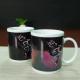 Heat sensitive photo mug milk color changing coffee mugs 11oz ODM
