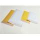 Shipping Size 4 Kraft Bubble Mailers  , White / Yellow Mailing Envelopes 9.5X14