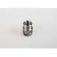 Precision Knurled Stainless Steel Nuts Micro Machining For Equipment Parts