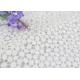 Milk Silk Water Soluble Lace Fabric For Bridal Dresses Circle Lace Designs