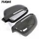 Black Carbon Fiber Mirror Cover For Audi A3 2014-2020 Side Mirror Covers Replacement