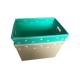 Non Toxic PP Corrugated Mail Tote Bins Waterproof Recyclable