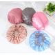 Custom Thickend PVC Waterproof Shower Cap Breathable