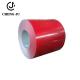 Red Color Steel Sheet Coil 508mm 610mm Metal Building Materials Electro Galvanized Steel Coil