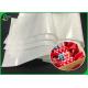 Food Grade Certified Roll 40G + 10G PE White Kraft Paper For Packaging Sugar
