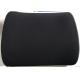 cooling football mesh Lumbar backrest with cooling gel-infused foam black color for the gaming chair