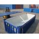 Steel Half Height Container Mineral Bulk For Stone Transportion Open Top