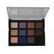 Cool Toned Eyeshadow Palette Mineral Powder Eyeshadow Portable For Travel