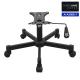 Metal Office Chair Base Replacement With 5 Legs 50mm Wheels Rotary Lifting Function