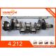 Automotive Alloy Steel Engine Crankshaft Perkins 4.212, D4.212 10/10