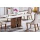 home modern rectangle 1.4m marble dining table furniture