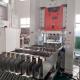 High Output Aluminium Foil Container Making Machine For 380V 50HZ 3 Phase Electric Mitsubishi Inverter
