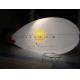 7m Inflatable Helium Lighting Blimp / Zeppelin Balloon with GE halogen bulb for Trade show