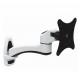 Industrial Laptop Display Wall Rack Equipment Supporting Bracket White / Black Color